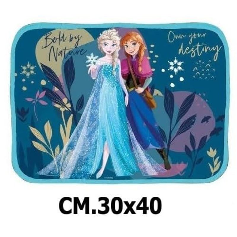 Tovaglietta Morbida Ripiegabile Sottopiatto Impermeabile CM.30X40 (per Frozen)