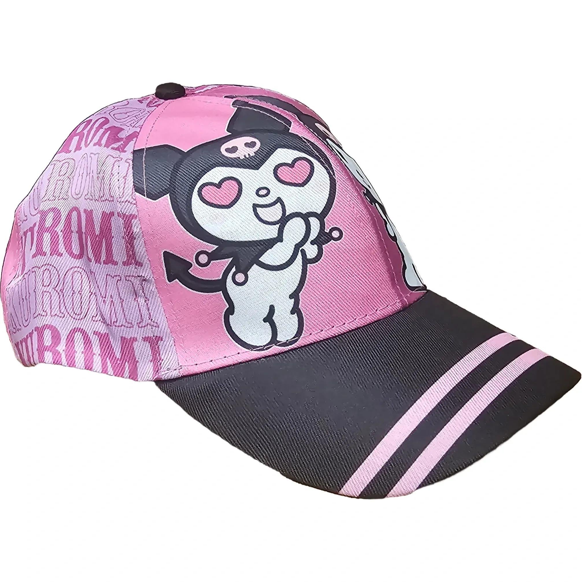 KUROMI - Cappello con Visiera da Ragazzo/Bambino Berretto da Baseball Regolabile