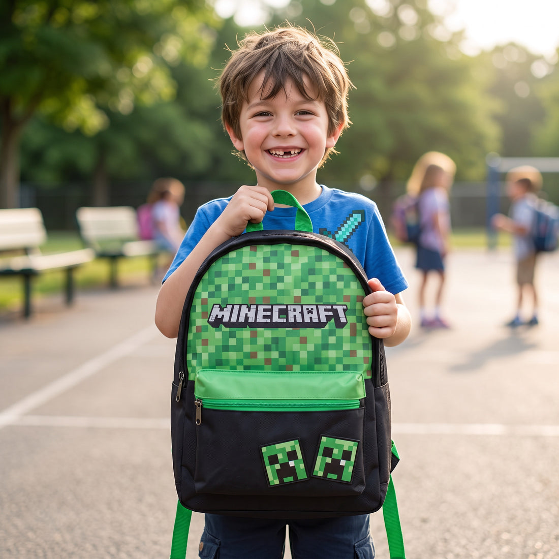 Zaino Bambino 40cm per Scuola e Tempo Libero - Design Pratico e Capiente