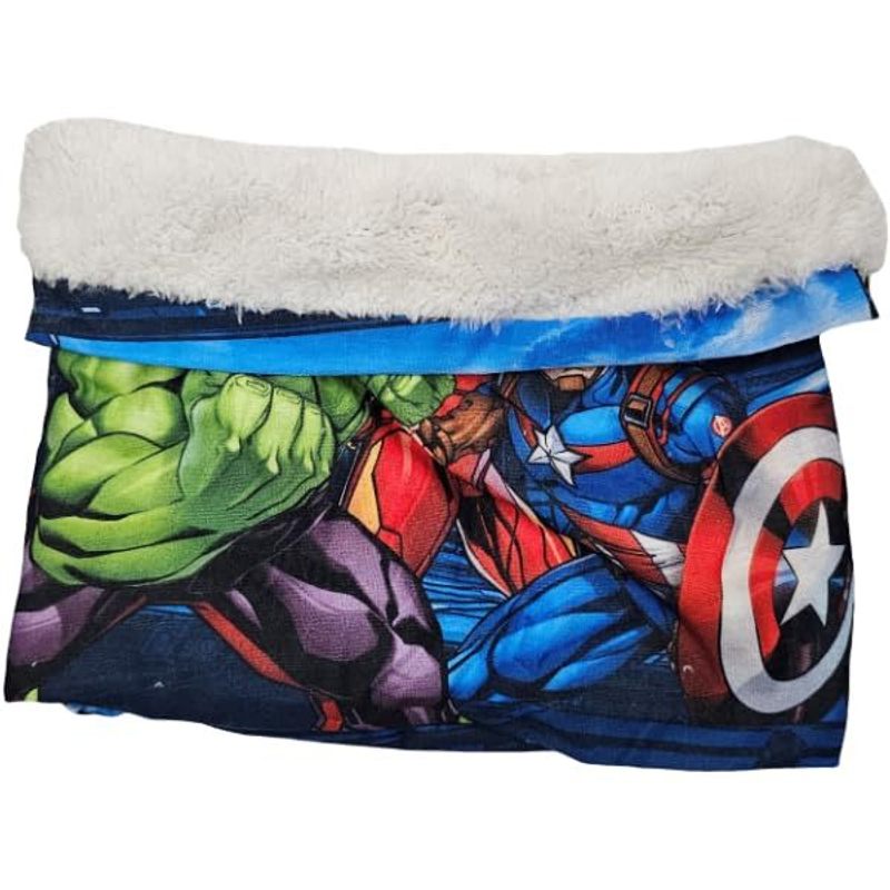 Scaldacollo Sciarpa Tubolare Bambini Caldo Bimbo Scollo Termico Invernale Ragazzi Morbido (per HULK AVENGERS)