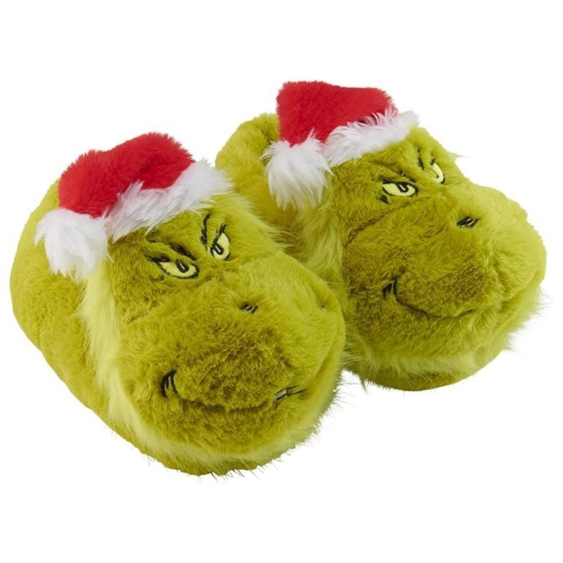 GRINCH - Ciabatte Pantofole per Bambini e Ragazzi Morbide e Calde