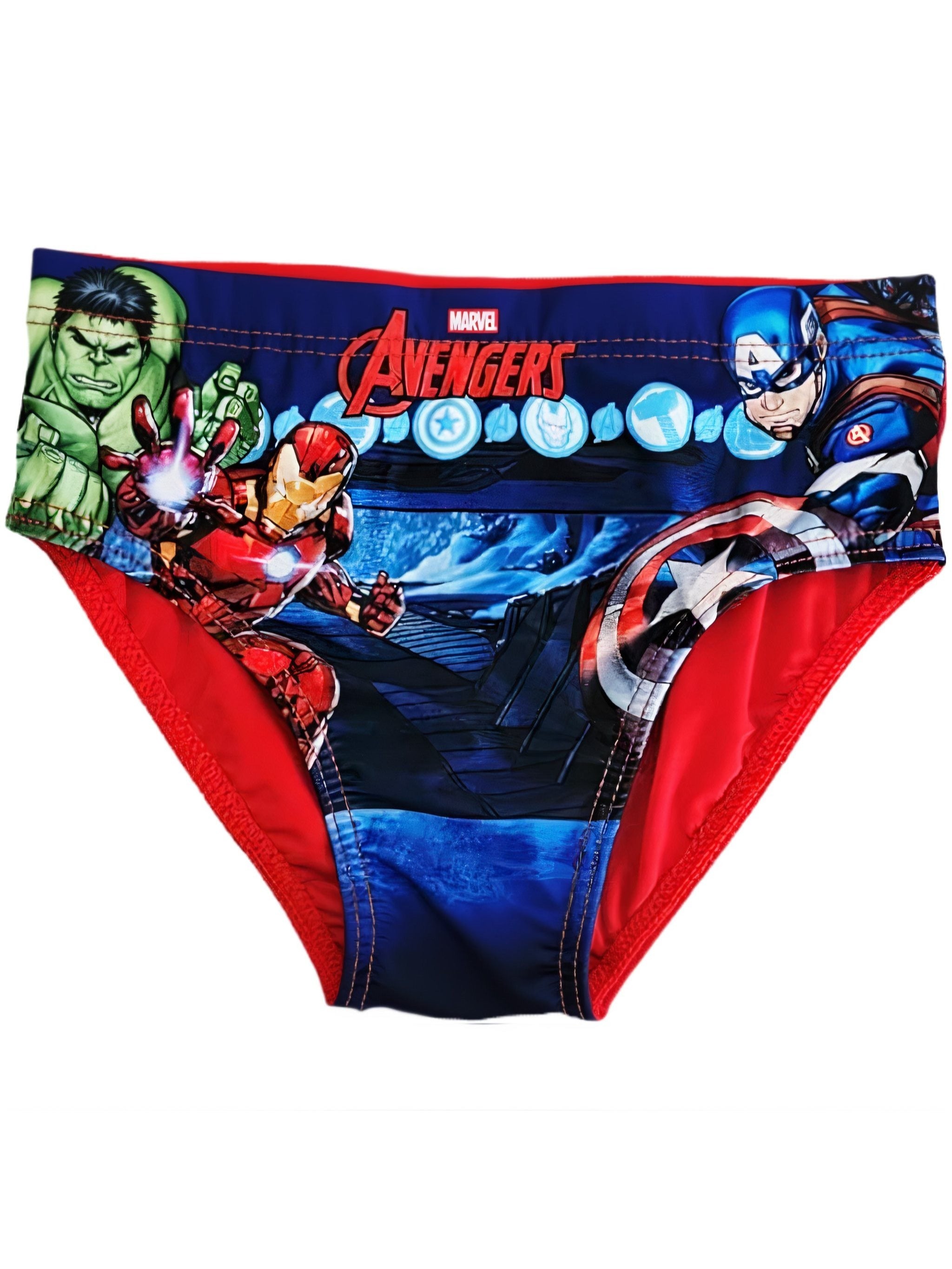 Costume da Bagno Mutandina Slip per Bambini e Ragazzi Boxer Parigamba per Mare e Piscina 3-4 Anni HULK