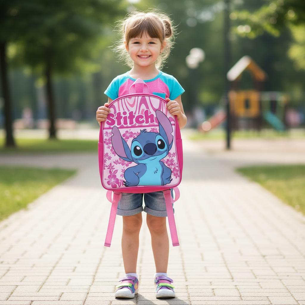 Zaino per bambini Zainetto Asilo Infanzia per la Scuola e tempo libero con chiusura lampo