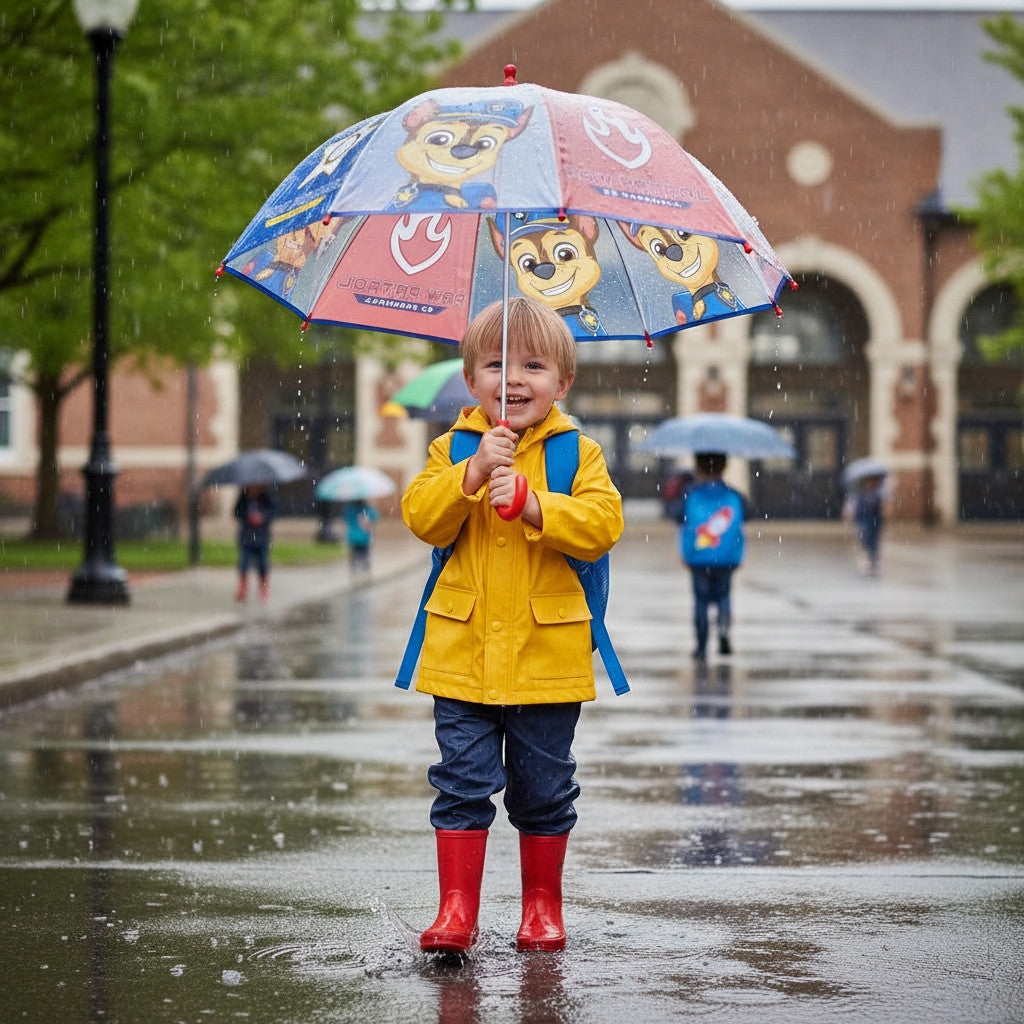 PAW PATROL | Ombrello da Pioggia unisex Multicolore a campana per bambini Cuccioli