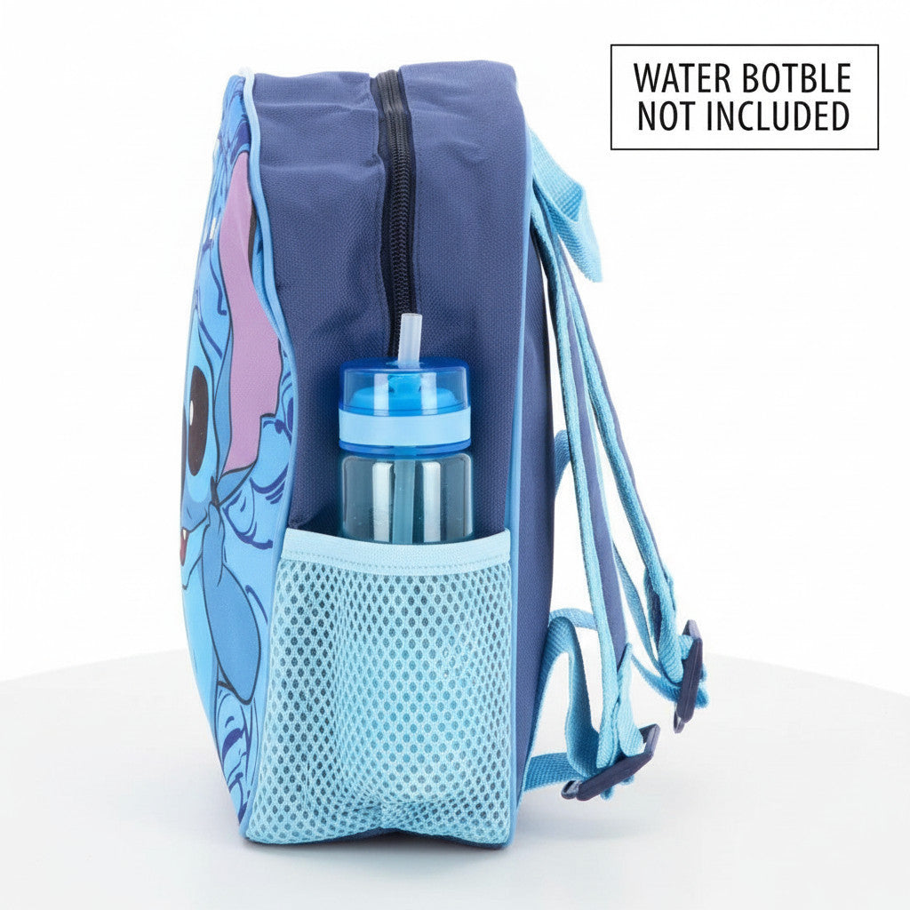 Zaino per bambini Zainetto Asilo Infanzia per la Scuola e tempo libero con chiusura lampo (per STITCH bimbo)