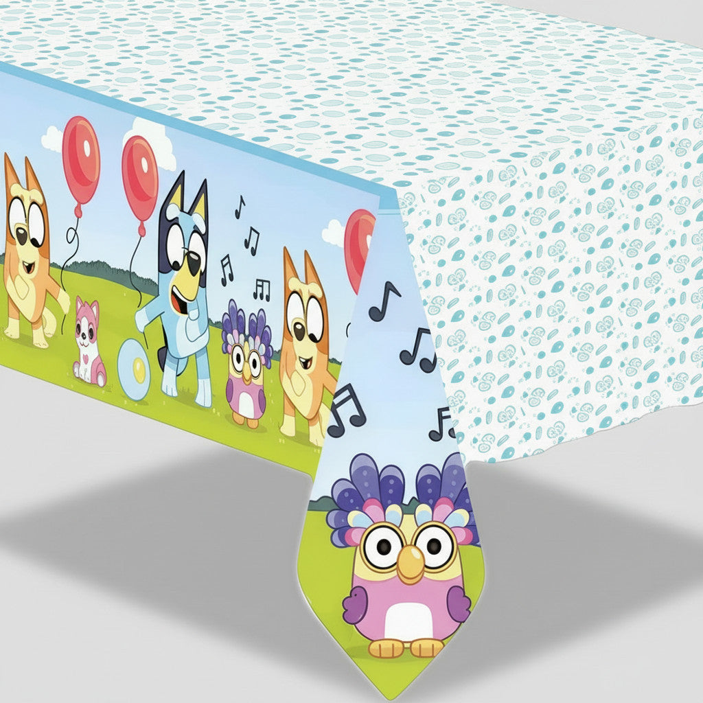 Tovaglia decorazione per compleanno dei bambini e feste a tema, Rettangolare, 120 cm x 180 cm, lavabile