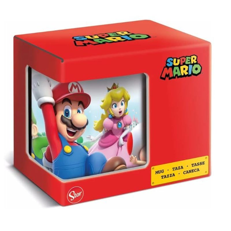 SUPER MARIO Tazza in ceramica  Bambini in confezione regalo (Supermario)