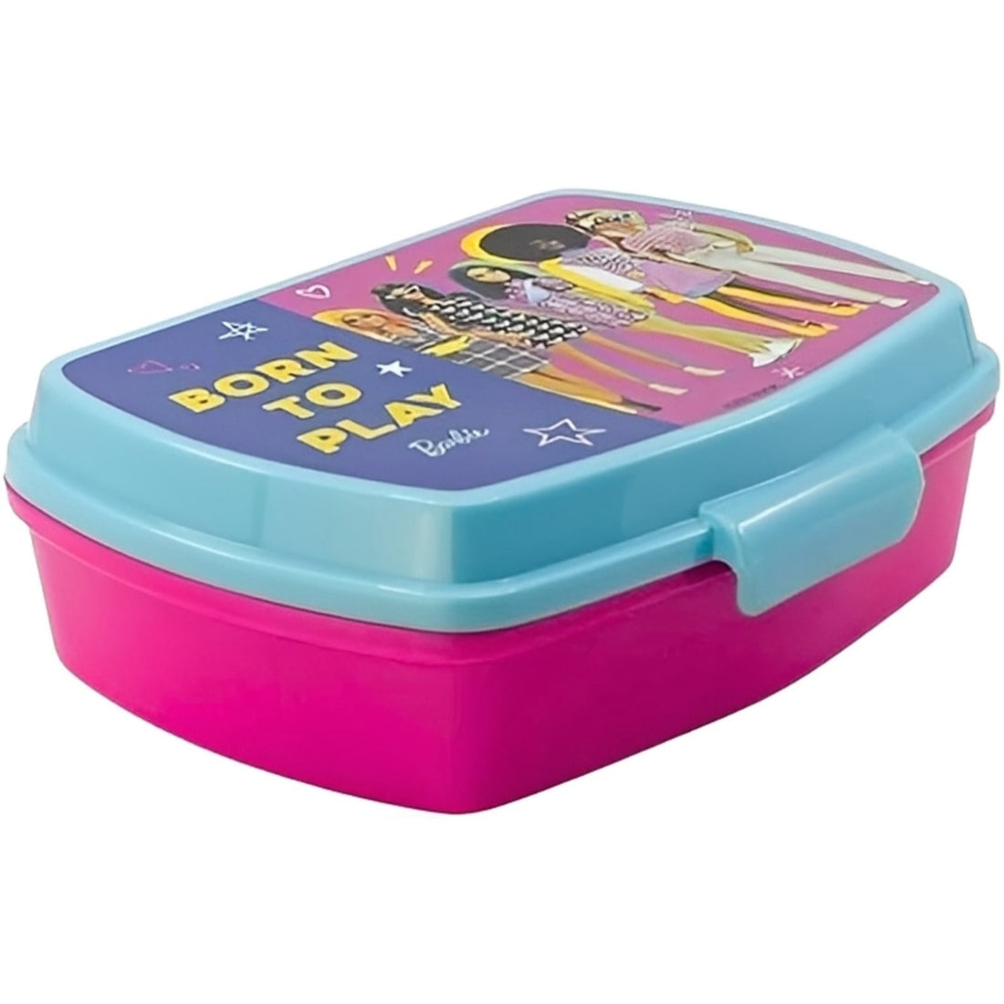 Contenitore Portapranzo Porta merenda Scatola Sandwich Box  Bambini (BARBIE Bambina)