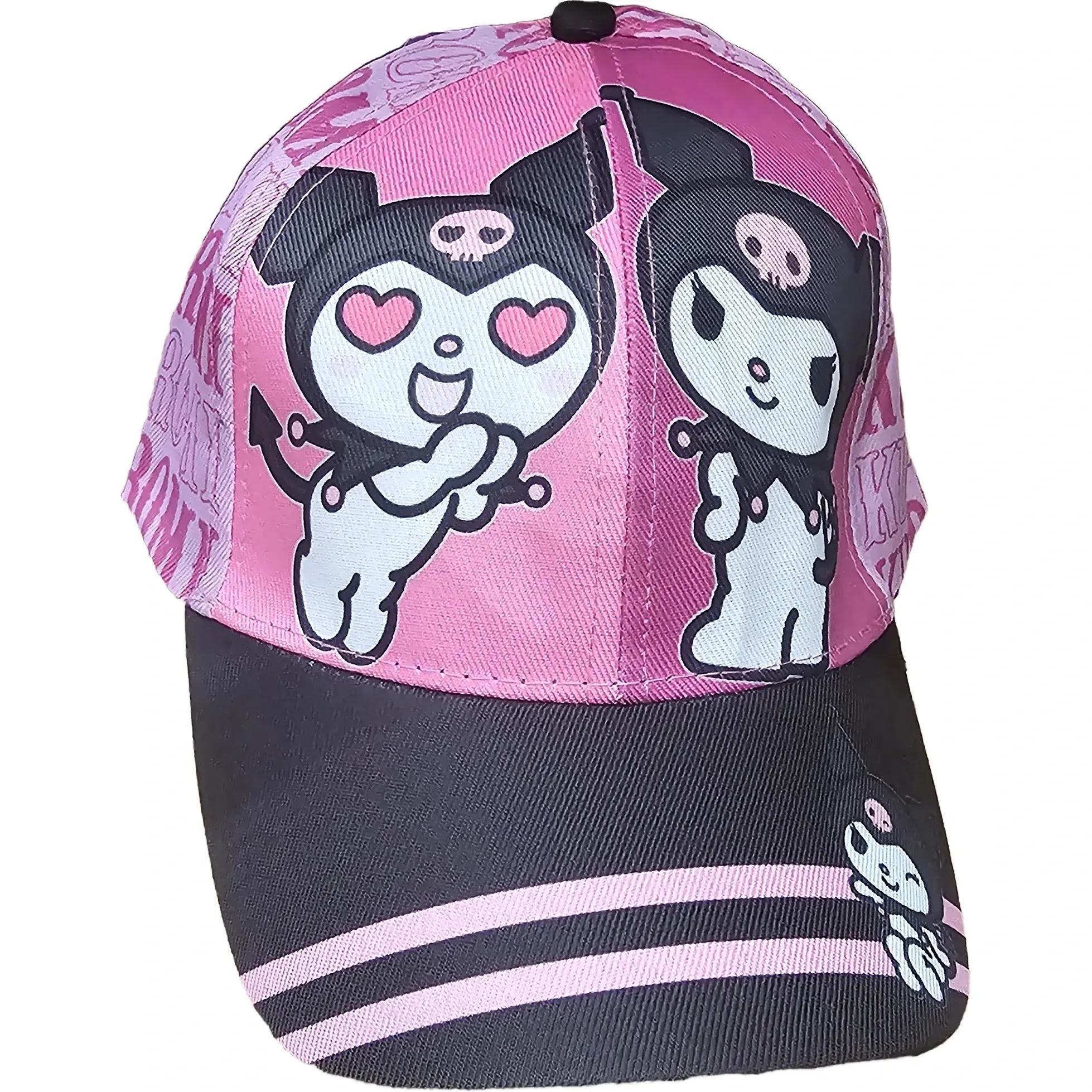 KUROMI - Cappello con Visiera da Ragazzo/Bambino Berretto da Baseball Regolabile