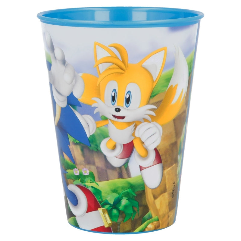 Set 2 Bicchieri  Bambini 260 ml in plastica Senza BPA  Ragazzi SONIC