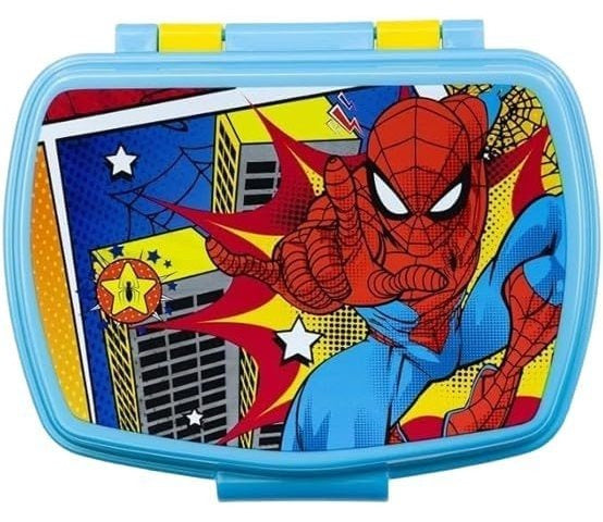 Contenitore Portapranzo Porta merenda Scatola Sandwich Box  Bambini (Spiderman)