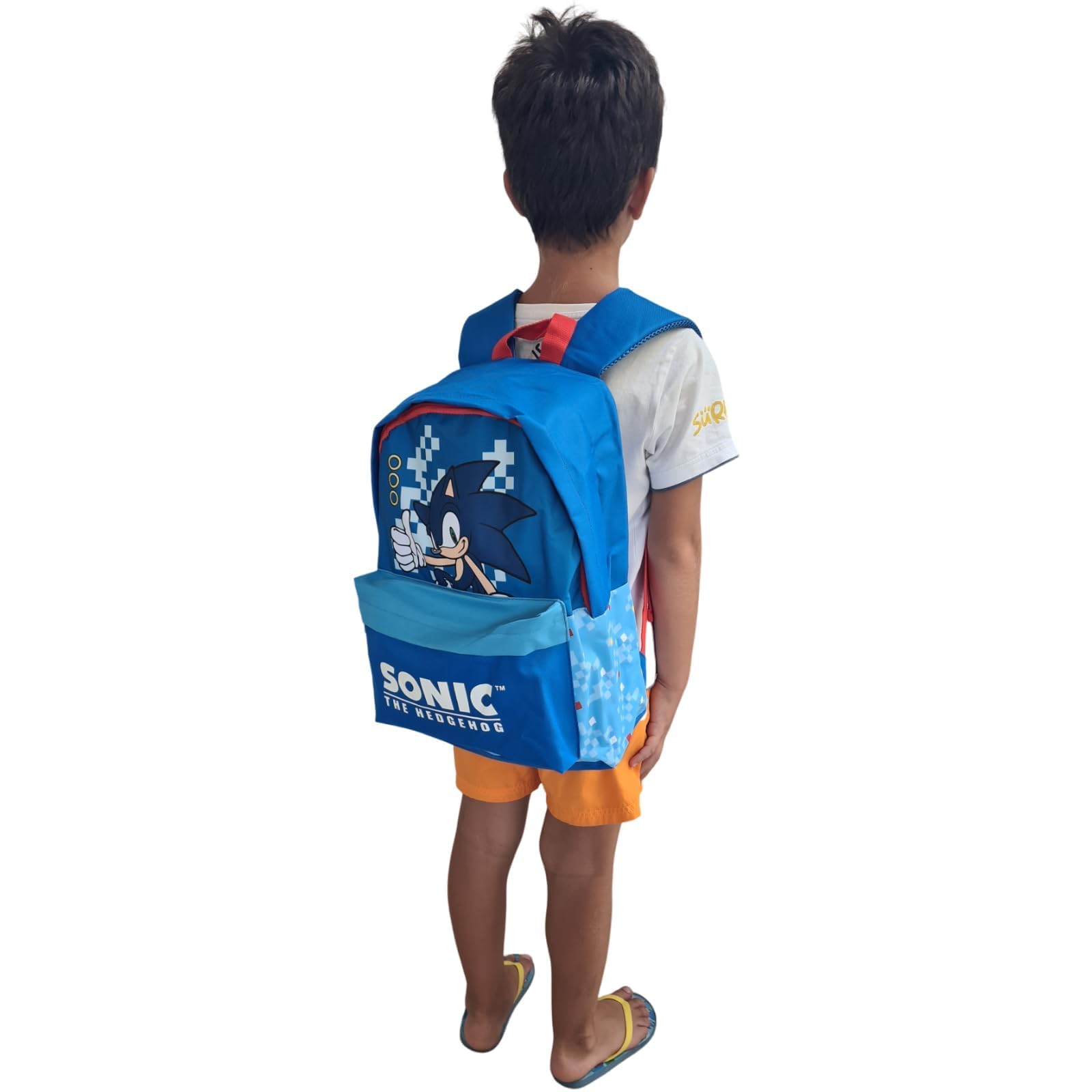 SONIC - Zaino Bambino per Scuola e Tempo Libero - Design Pratico e Capiente