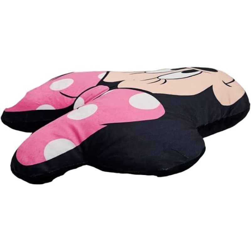 MINNIE MOUSE - Cuscino 3D Shaped Sagomato peluche Bambini in Poliestere con la Forma sagoma sonaggio Topolina