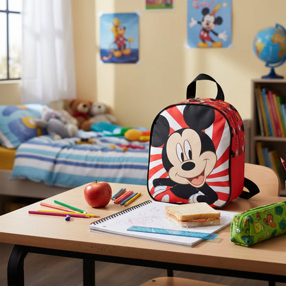 Zaino per bambini Zainetto Asilo Infanzia per la Scuola e tempo libero con chiusura lampo Topolino
