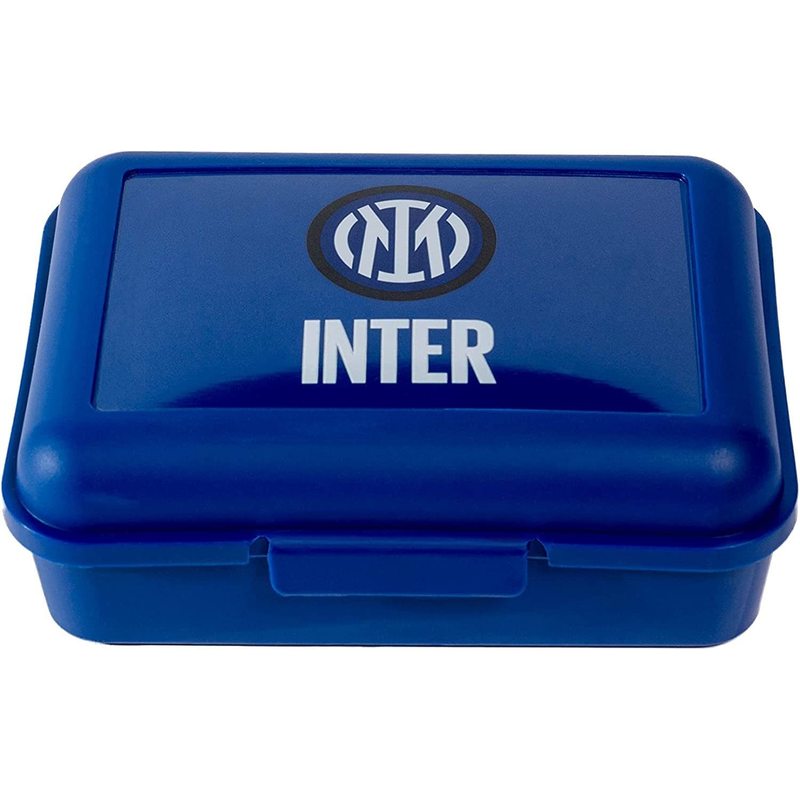 Set Regalo Portamerenda + Tazza in confezione regalo Tifoso per Ragazzi Prodotto Ufficiale (Inter)