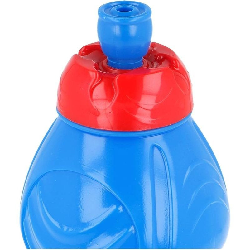 SONIC - Borraccia Sport Ufficiale in plastica Bottiglia per Bambini 400ML con beccuccio retraibile
