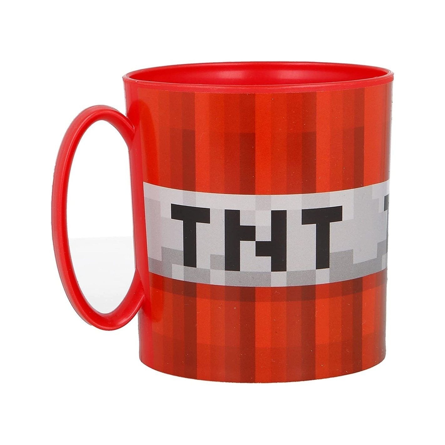 Tazza Bicchiere in plastica 350ml per Microonde con manico Bambini colazione BPA-free