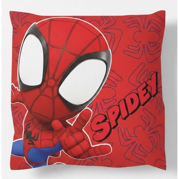 Cuscino ufficiale Arredo 40x40 cm morbido con imbottitura 100% poliestere SPIDEY