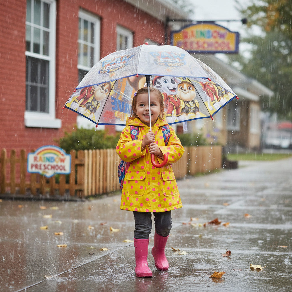 PAW PATROL | Ombrello da Pioggia unisex Multicolore a campana per bambini