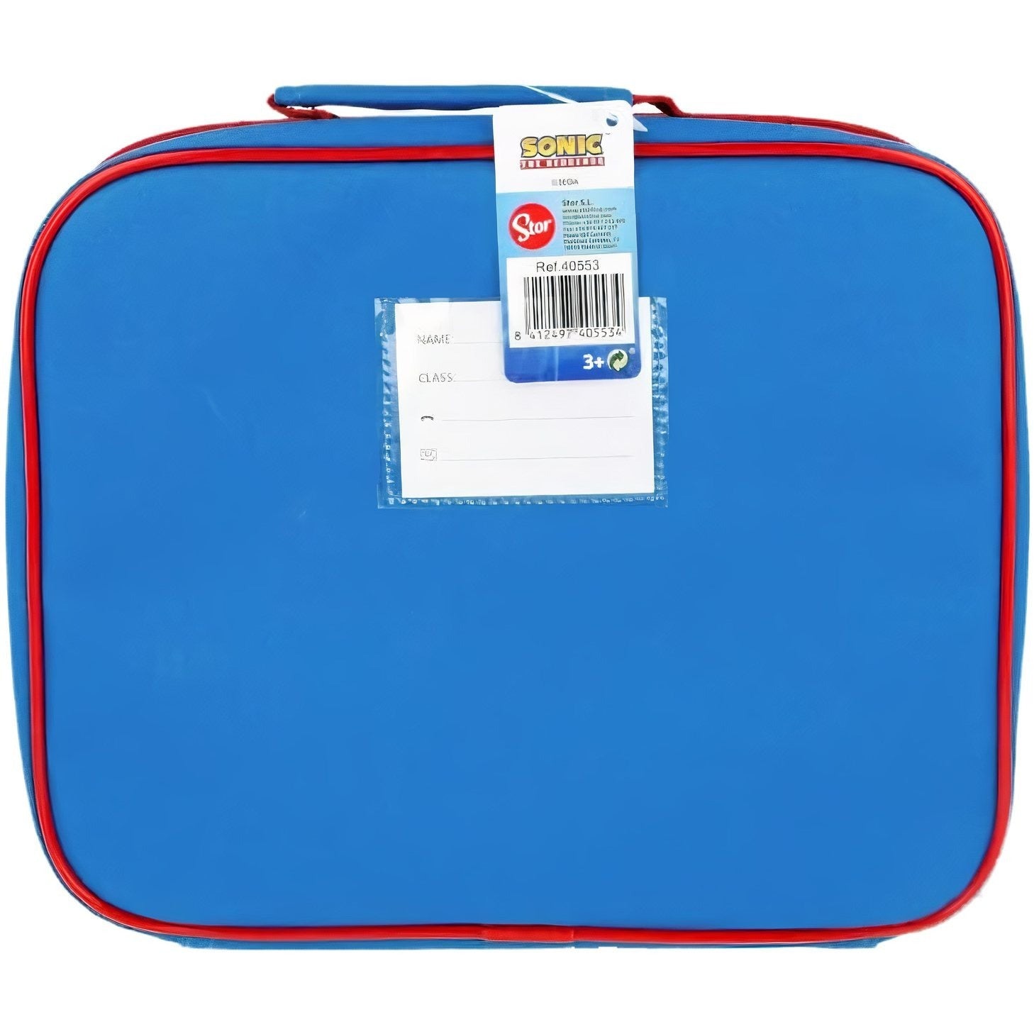 Borsa Termica Rettangolare Impermeabile Porta Pranzo per Bambini Sonic The Hedgehog con Manico - Gadget Scuola