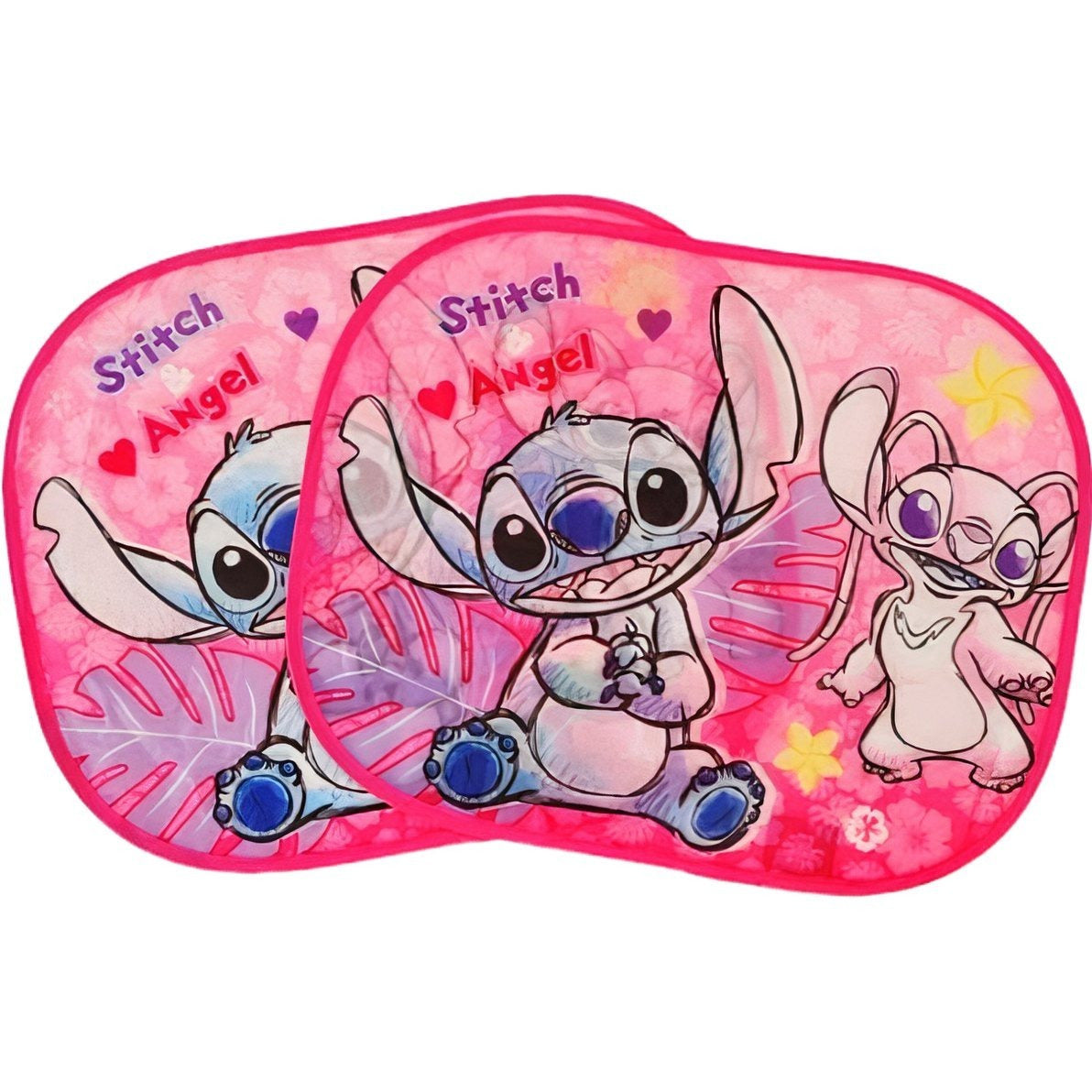 Coppia di Tendine Laterali Parasole Auto Bambini con Ventose