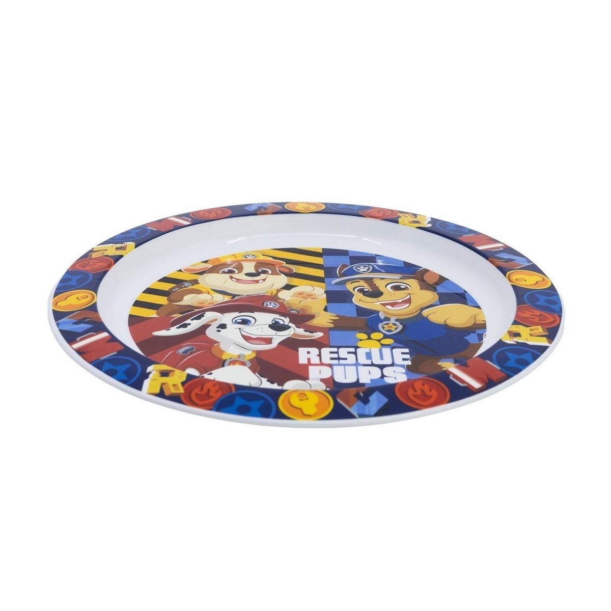 Set di stoviglie riutilizzabile per bambini bicolore – Set composto da 5 pezzi: Piatto, ciotola, bicchieri e posate per 