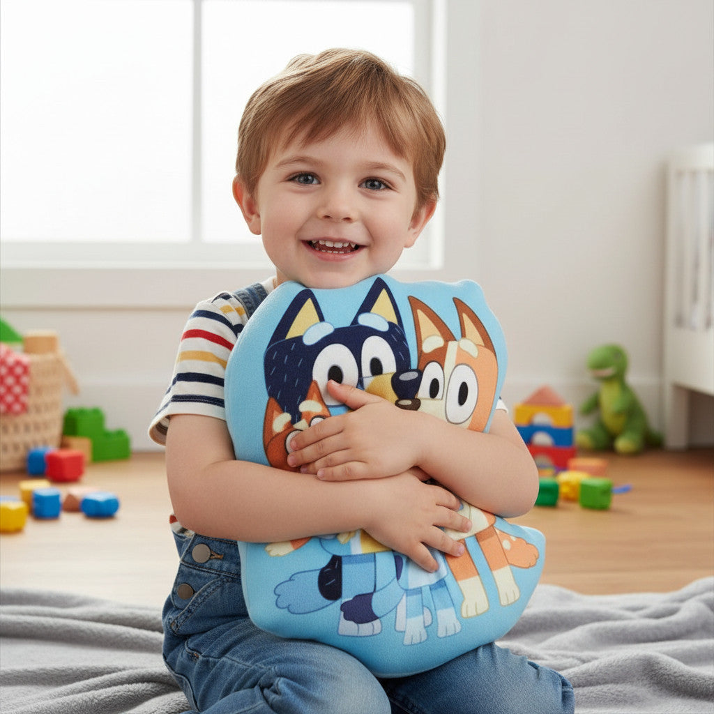 Cuscino 3D Shaped Sagomato Bambini in Poliestere con la Forma sagoma personaggio