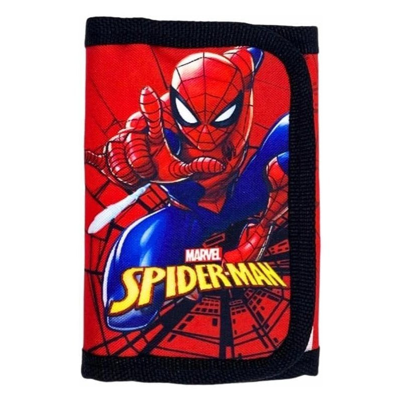 Portafoglio per bambini e ragazzi portafogli con portamonete e portatessere SPIDER