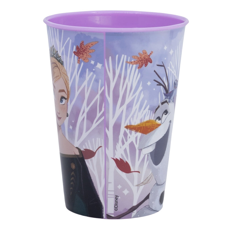 Set 2 Bicchieri per Bambini 260 ml in plastica Senza BPA Regalo per Bimba