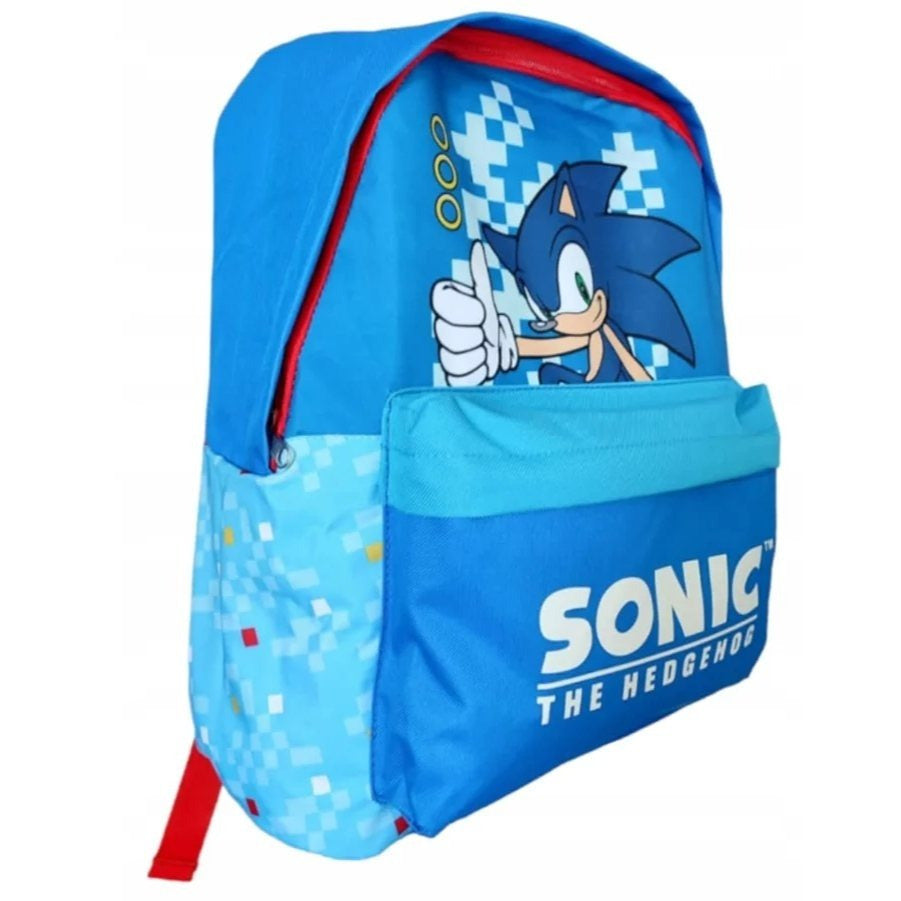 SONIC - Zaino Bambino per Scuola e Tempo Libero - Design Pratico e Capiente