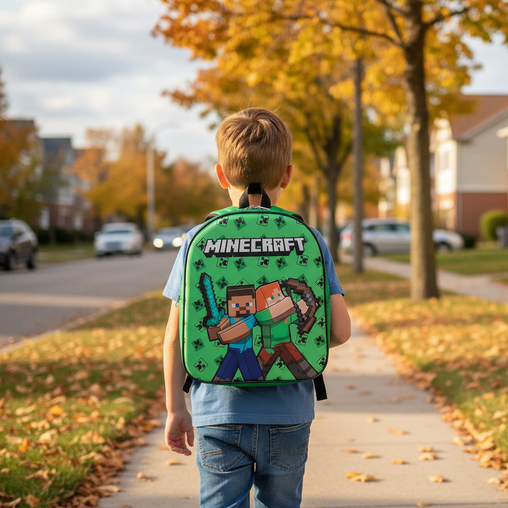 Zaino Bambino per Scuola e Asilo Tempo Libero - Design Pratico e Capiente