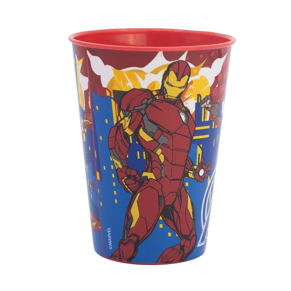 Set 2 Bicchieri per Bambini 260 ml in plastica Regalo per Ragazzi - Adatto per lavastoglie e microonde