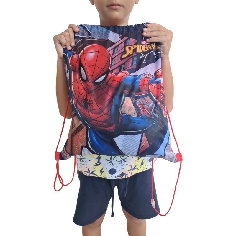 Sacca Sportiva  Bambino, Borsa Zaino  Asilo, Palestra, Piscina, Viaggio, Portascarpe Spierman