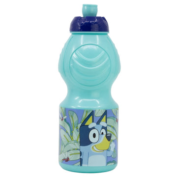Borraccia Sport BLUEY in plastica per Bambini 400ML con Beccuccio Retraibile