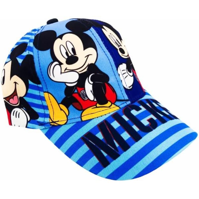 Cappello con Visiera da Ragazzo/Bambino Berretto da Baseball Regolabile Mickey Mouse