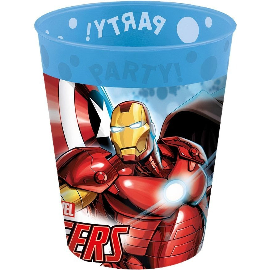 Set 2 Bicchieri per Bambini 260 ml in plastica Regalo per Ragazzi - Adatto per lavastoglie e microonde