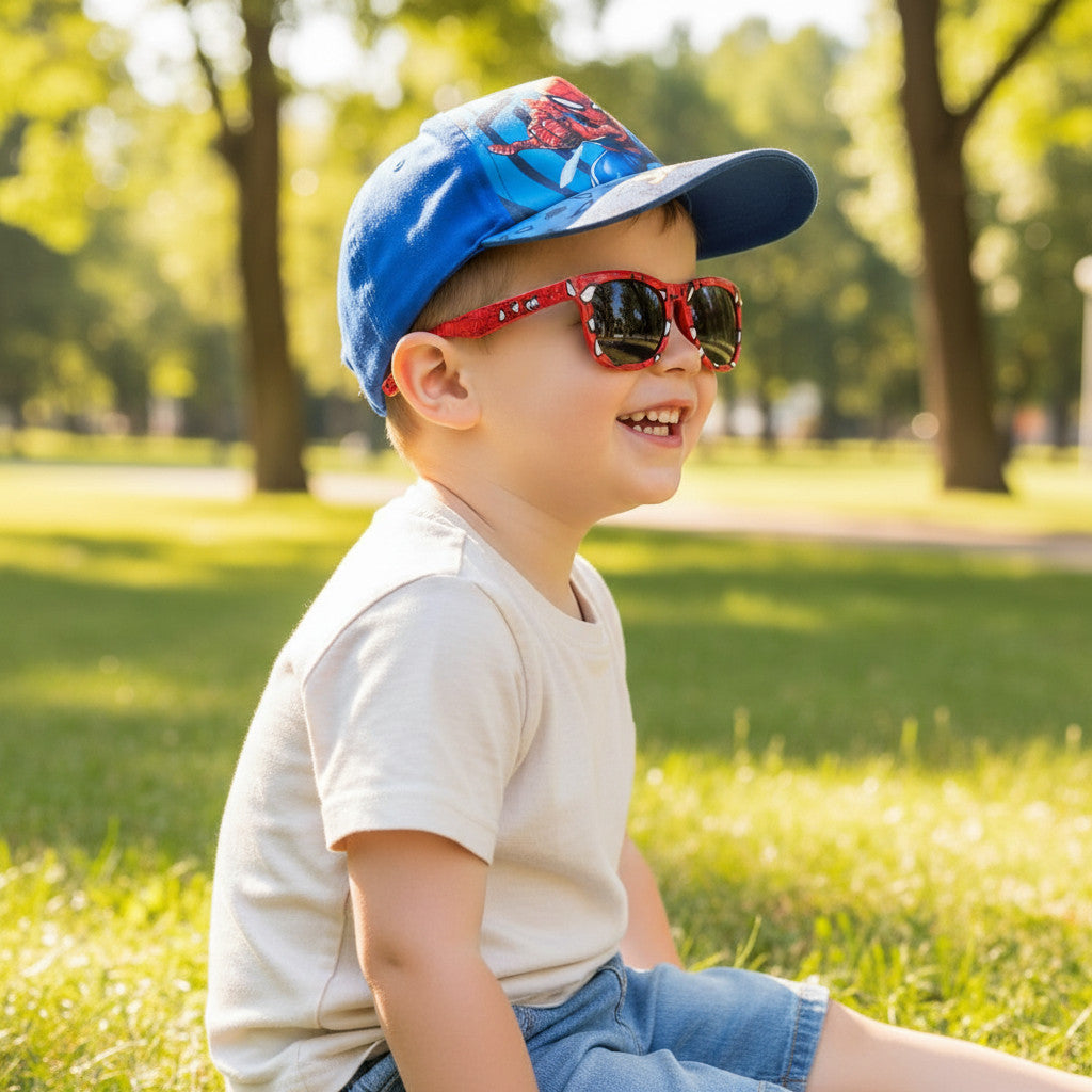 Cappello Set Regolabile Berretto per bambini e ragazzi SPIDER
