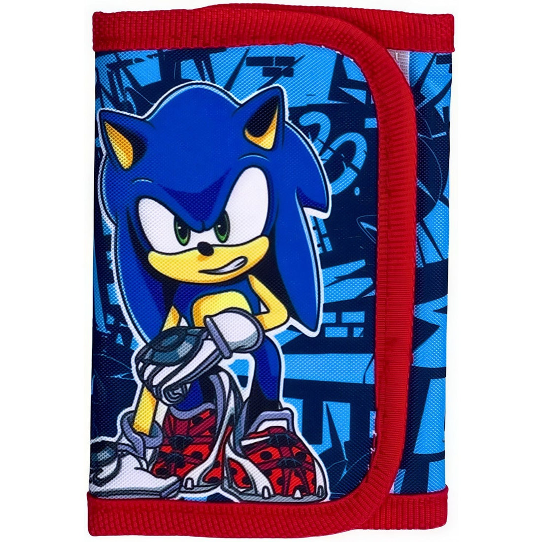 Portafoglio  bambini e ragazzi Pokemo portafogli con portamonete e portatessere ( SONIC)