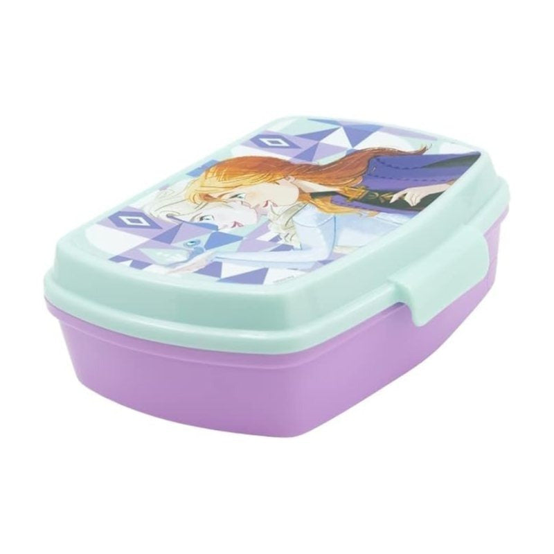 Set Pranzo Scuola 2 Pezzi Portamerenda e Borraccia in Plastica Bambini Bambino Merenda Launch Box