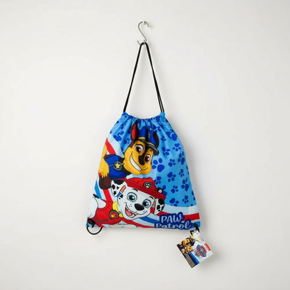 Sacca Sportiva per Bambino, Borsa Zaino per Asilo, Palestra, Piscina, Viaggio, Portascarpe