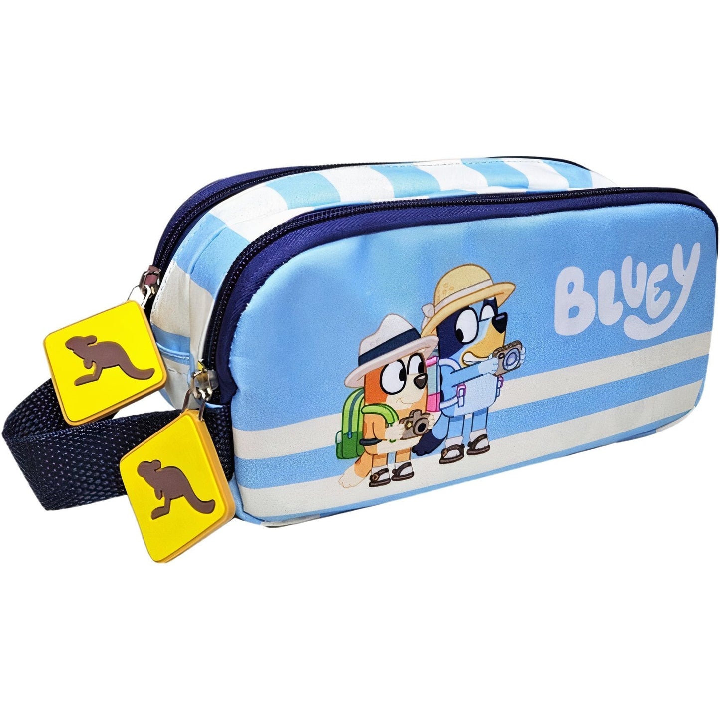 Portapenne Astuccio Doppio scomparto Borsellino Scuola e Asilo per Bambini 22x9x8cm