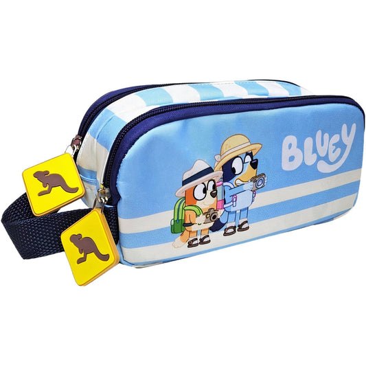 Portapenne Astuccio Doppio scomparto Borsellino Scuola e Asilo per Bambini 22x9x8cm