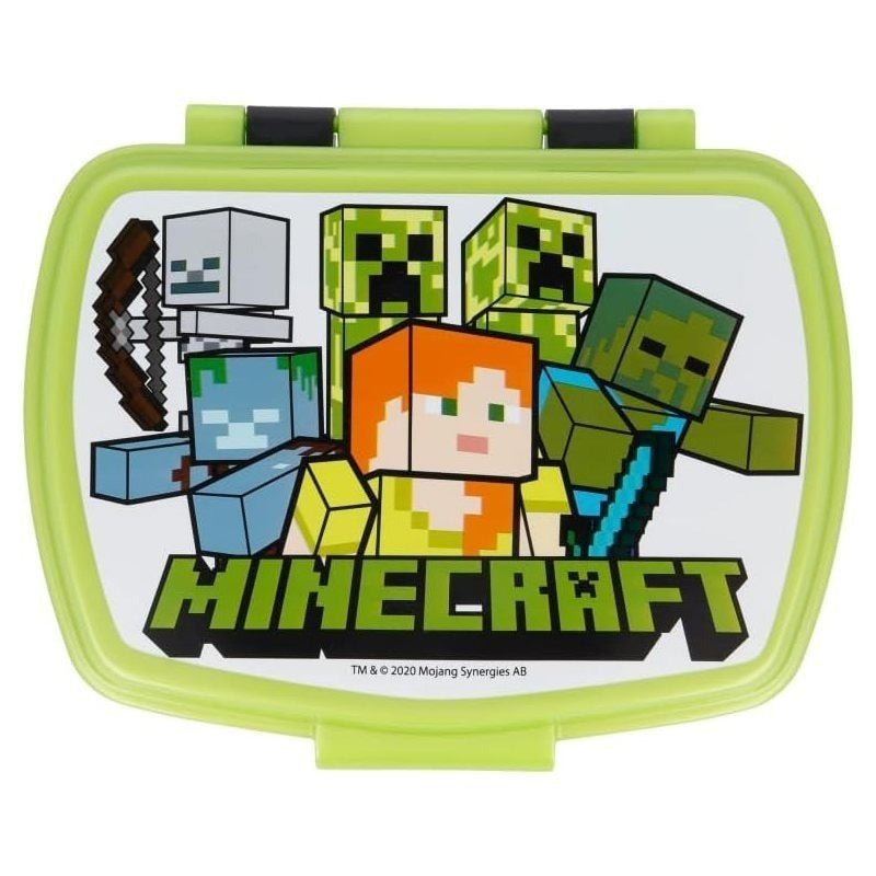 Contenitore Portapranzo Porta merenda Scatola Sandwich Box  Bambini ( Minecraft)