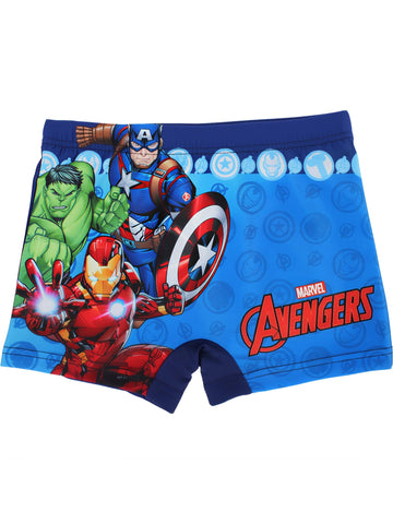 AVENGERS - Costume da Bagno Boxer Slip Parigamba per Bambini e Ragazzi, Hulk, 5-6 Anni