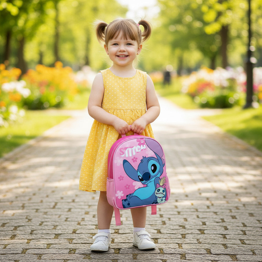 Zaino per bambini Zainetto Asilo Infanzia per la Scuola e tempo libero con chiusura lampo