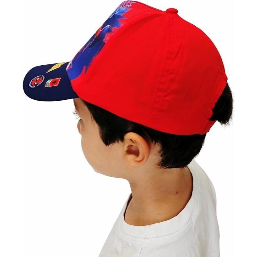 Cappello con Visiera da Ragazzo/Bambino Berretto da Baseball Regolabile SPIDER