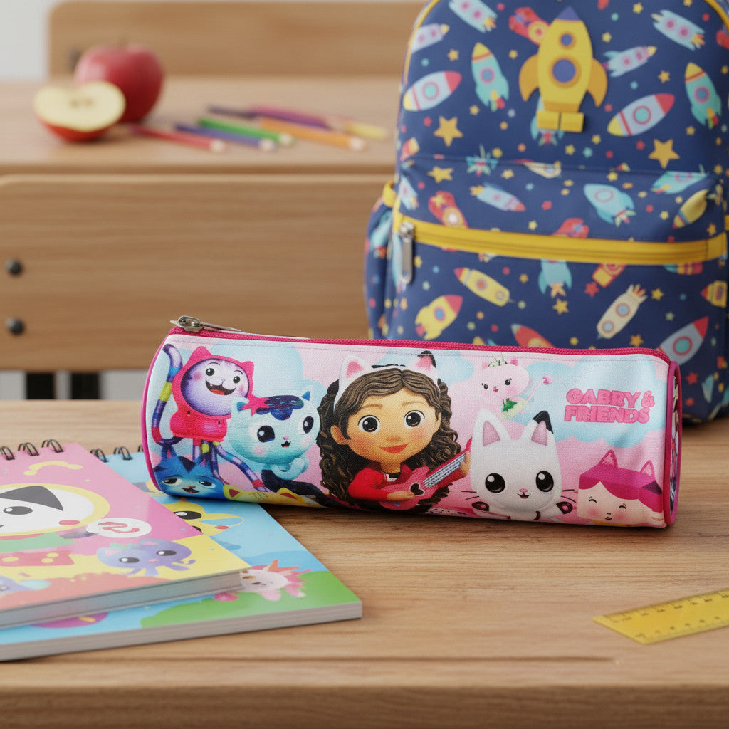 Portapenne Astuccio Borsellino Scuola e Asilo  Bambini 21x7x6cm  GABBY's