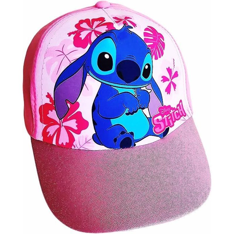 Cappello con Visiera da Ragazzo/Bambino - Berretto da Baseball Regolabile Stitch