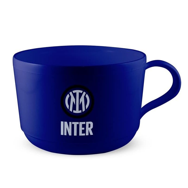 Tazza Ufficiale Tazzone in plastica 360ml  Microonde con manico Tifoso colazione BPA-free Made in Italy - INTER