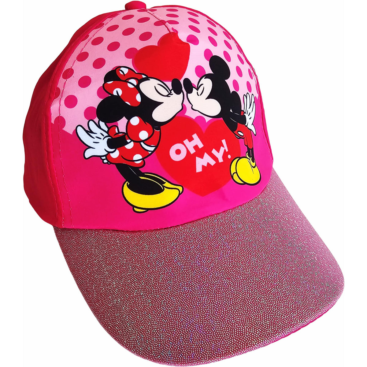 Cappello con Visiera da Ragazzo/Bambino Berretto da Baseball Regolabile Minnie Mouse Fucsia ILS I LOVE SHOPPING